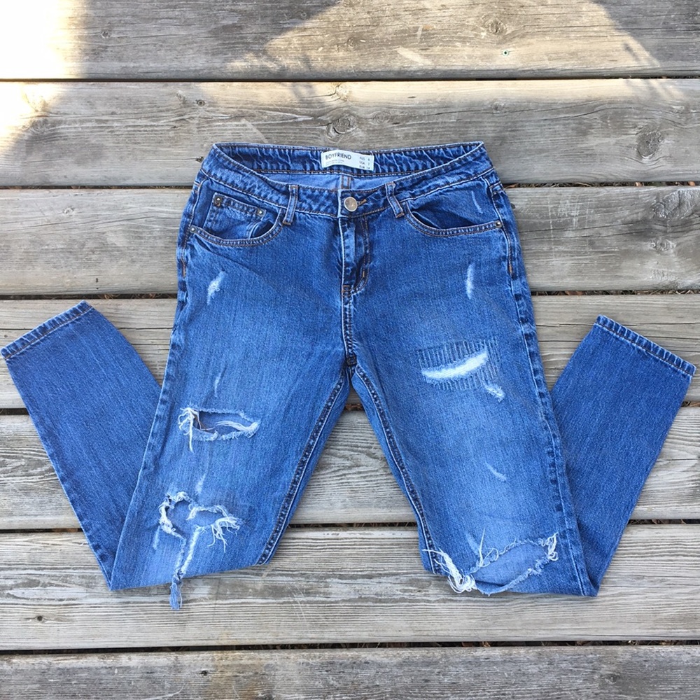 Distressed Jeans